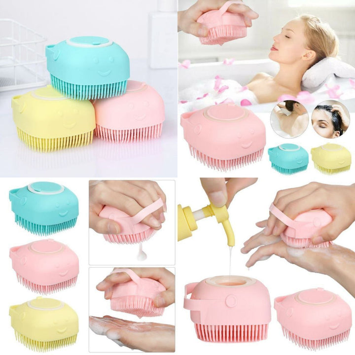 Silicon Liquid Bath Brush (3 Pcs)