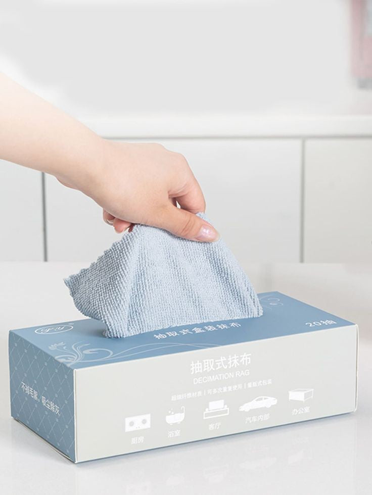 Reusable Cleaning Towels Box  20 Pcs