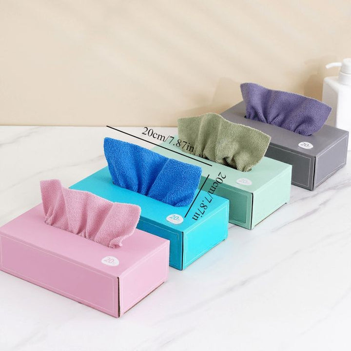 Reusable Cleaning Towels Box  20 Pcs
