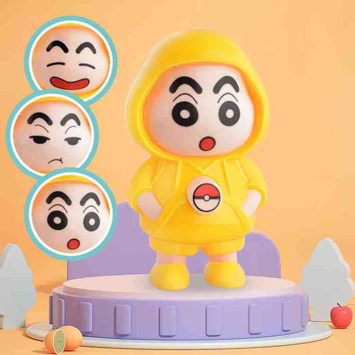 Funny Face Changing Character Key Chain