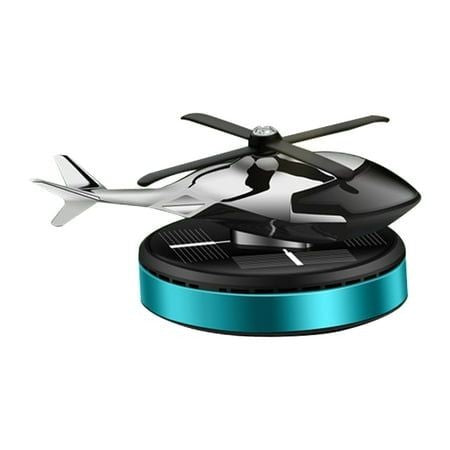 Helicopter Shape Solar Car Perfume