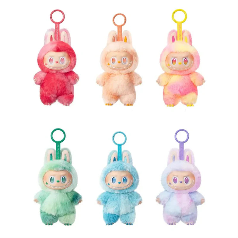 Cute Labubu Design – The Monsters Plush Keychain Series