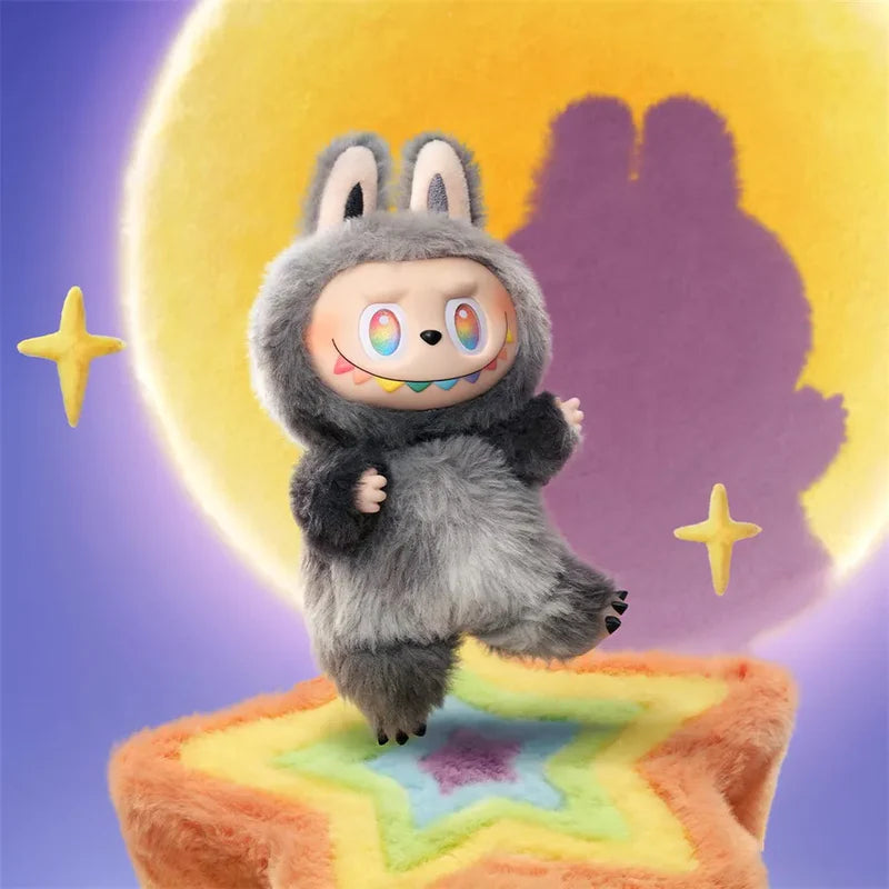 Cute Labubu Design – The Monsters Plush Keychain Series