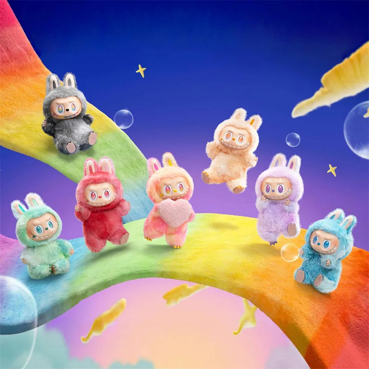 Cute Labubu Design – The Monsters Plush Keychain Series