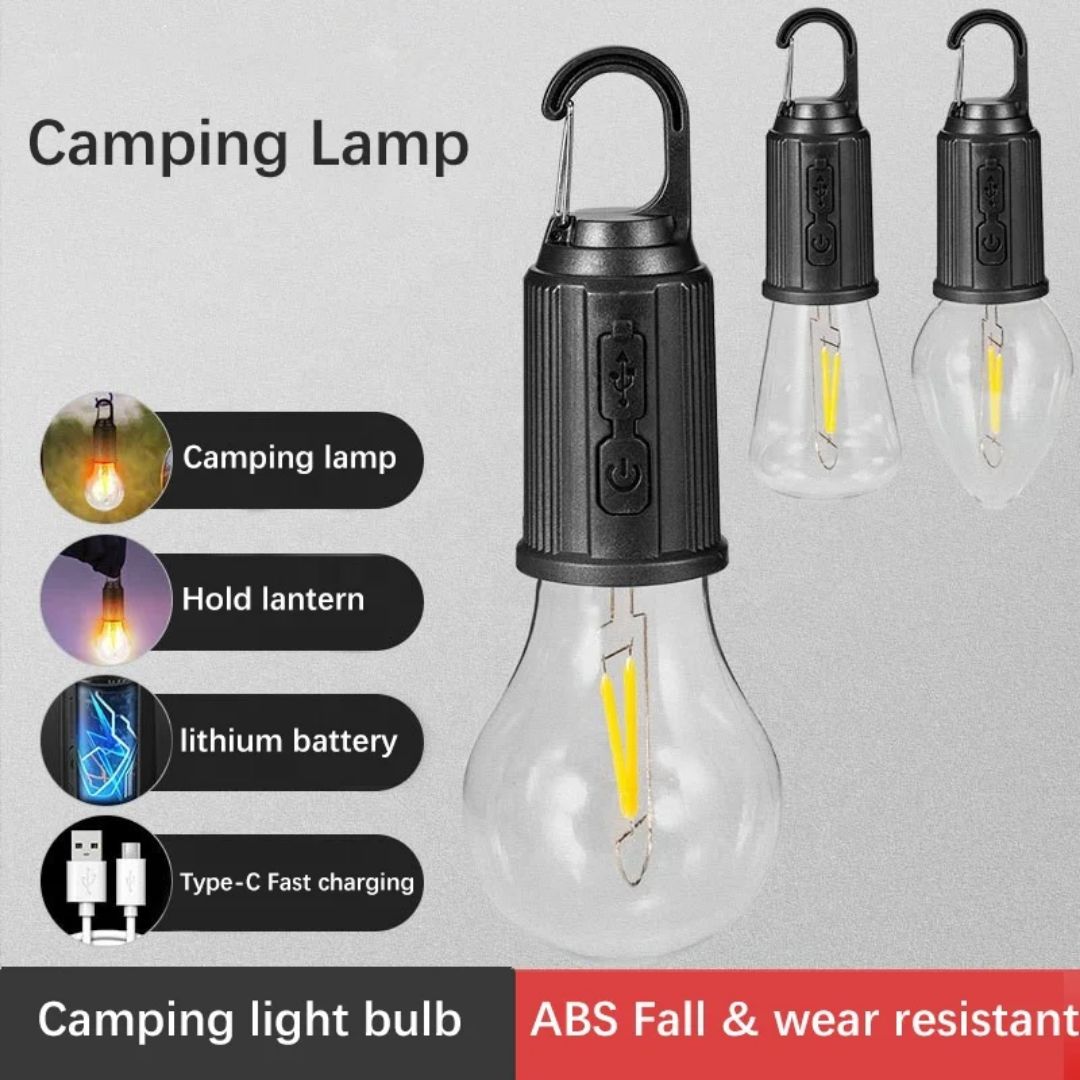 Rechargable & Waterproof LED Outdoor Bulb