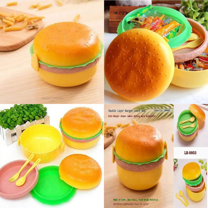Creative Burger Lunch Box