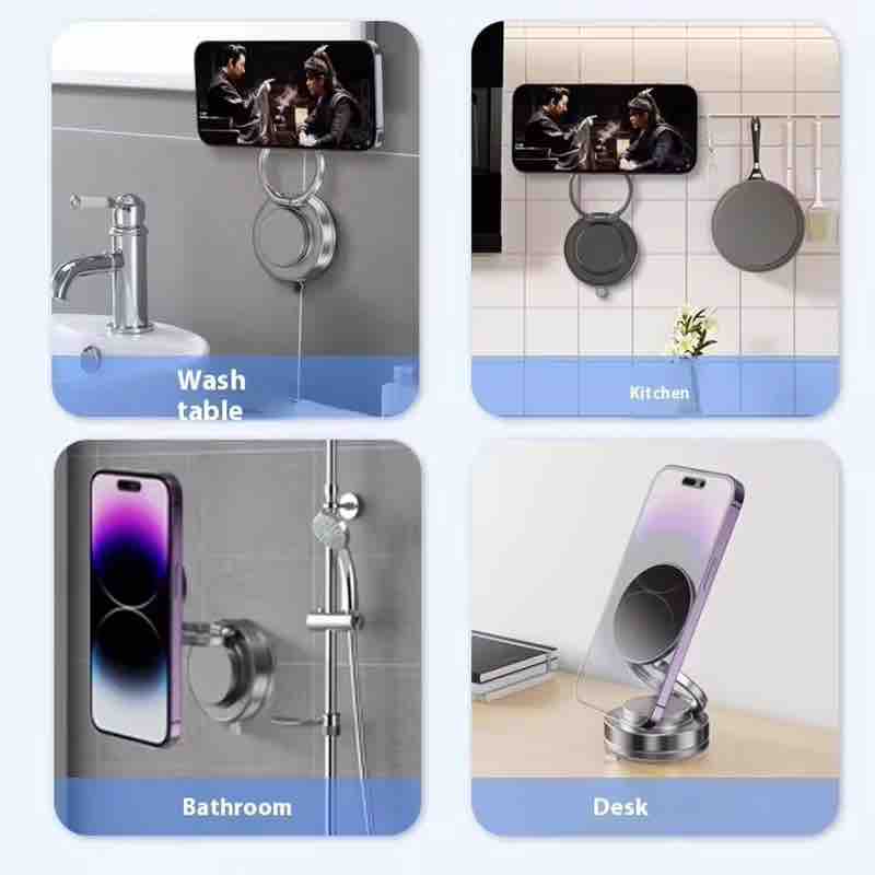 C-07 Magnetic Car & Multi Use Metalic Mobile Holder