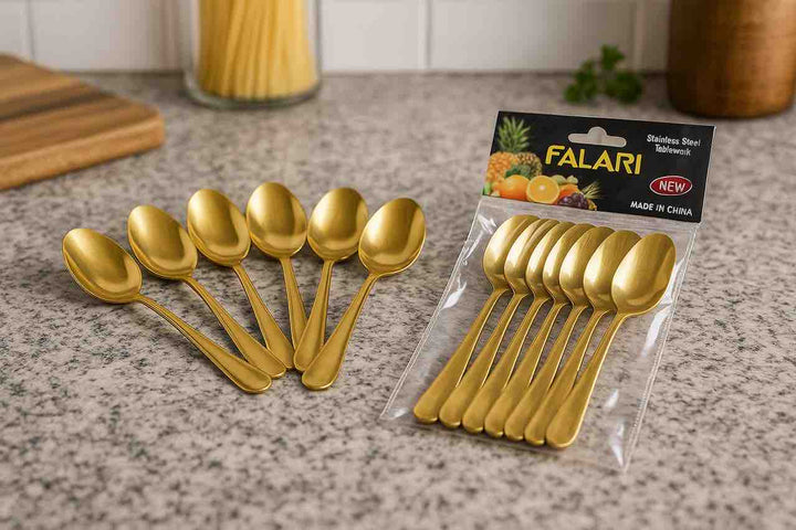 Premium Golden Spoon Set (Set6)